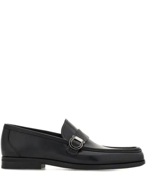 Gancini saddle-strap loafers by FERRAGAMO