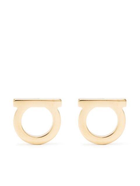 Gancini stud earrings by FERRAGAMO
