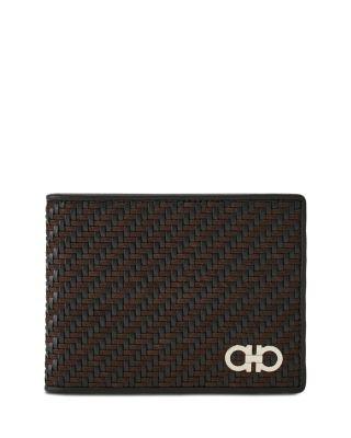 Gancio Woven Cardholder by FERRAGAMO