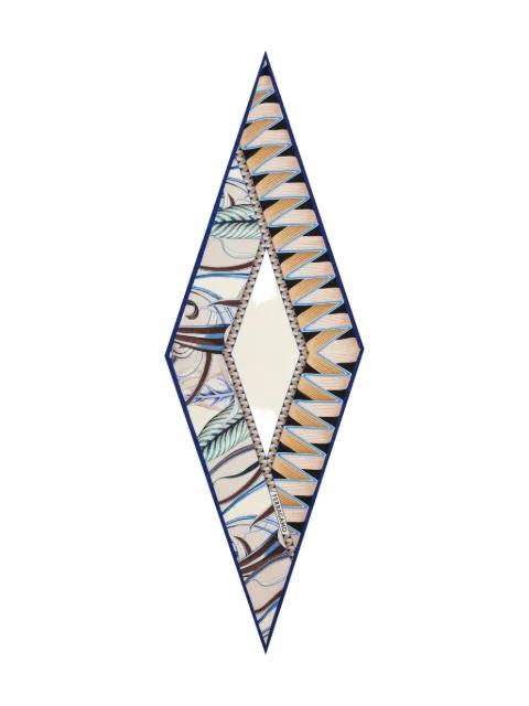 Giada-print silk scarf by FERRAGAMO