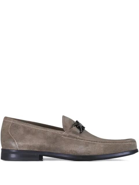 Grandioso 2 suede loafers by FERRAGAMO