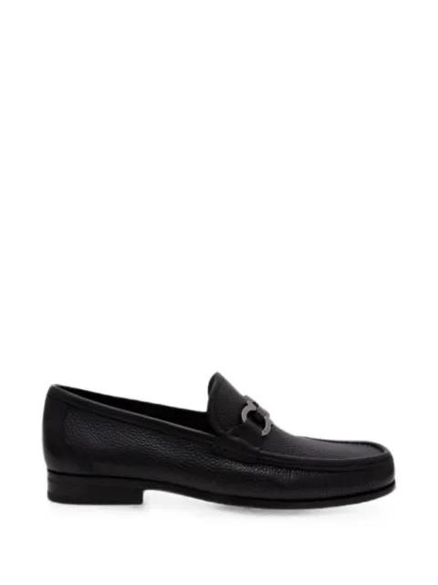 Grandioso Gancini-plaque loafers by FERRAGAMO