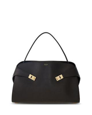 Hug Bicolor Handbag by FERRAGAMO
