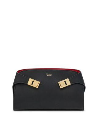 Hug Mini Leather Crossbody by FERRAGAMO