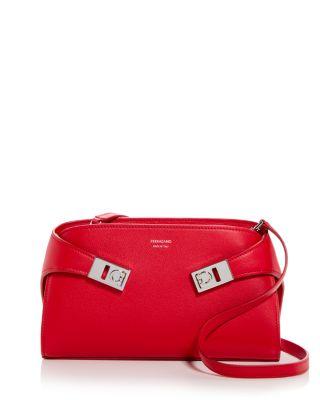 Hug Mini Leather Crossbody by FERRAGAMO