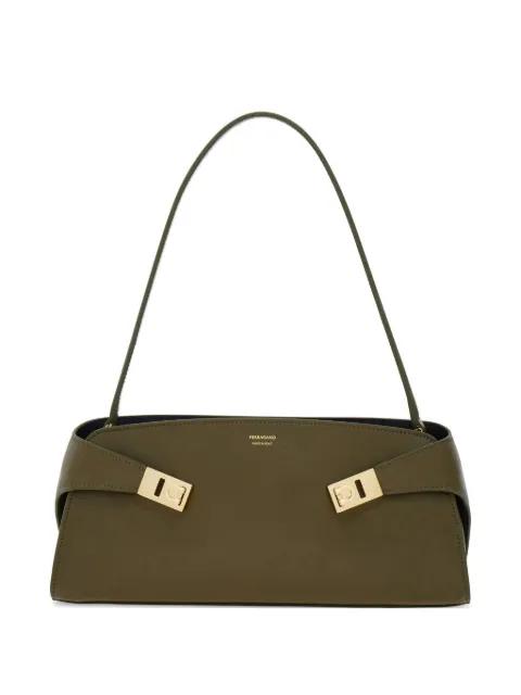 Hug leather tote bag by FERRAGAMO