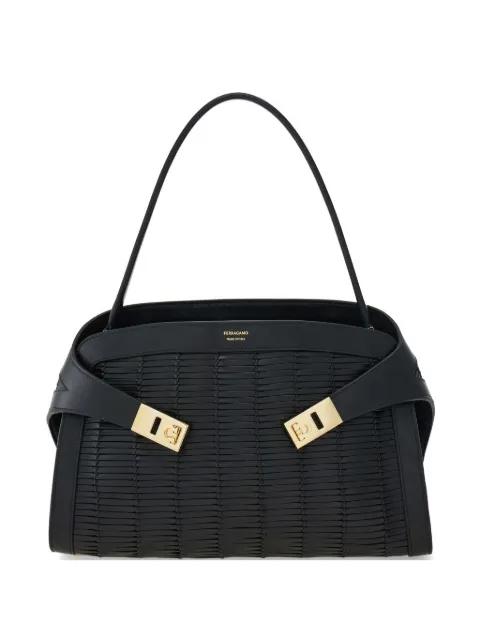 Hug soft shoulder bag (M) by FERRAGAMO