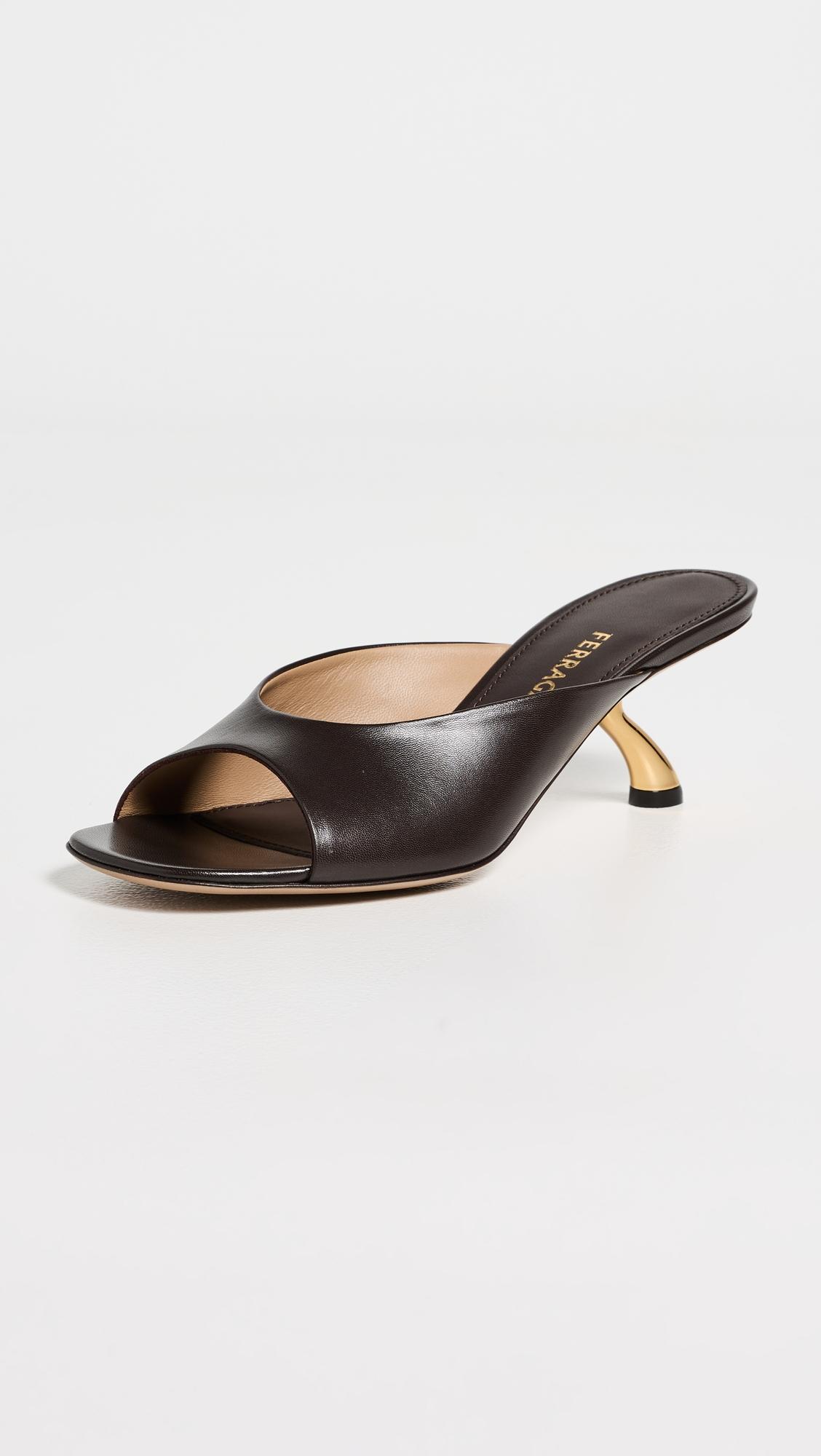 Igea 55 Leather Mules by FERRAGAMO