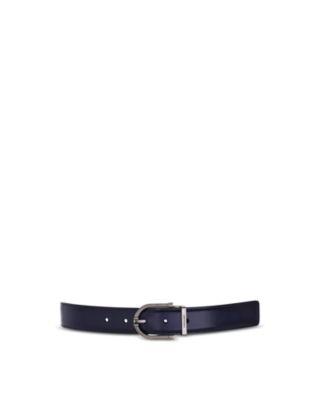Leather Reversible Belt by FERRAGAMO