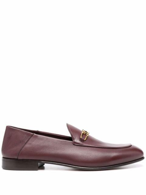 Melbourne Gancini-buckle loafers by FERRAGAMO