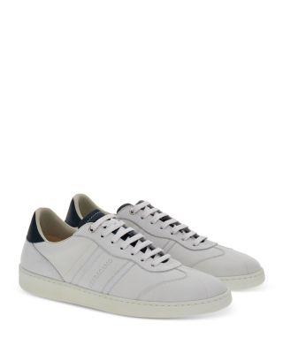 Men's Achille Lace Up Leather Sneakers by FERRAGAMO