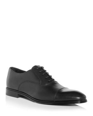 Men's Boston Leather Cap Toe Oxfords by FERRAGAMO