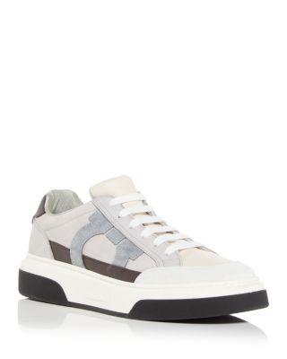 Men's Cassina Leather Sneakers by FERRAGAMO