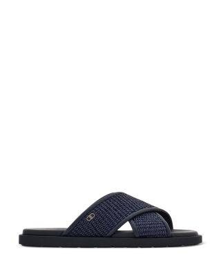 Men's Crisscross Slides by FERRAGAMO