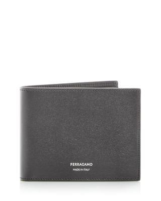 Men's Florence Leather Bifold Wallet by FERRAGAMO