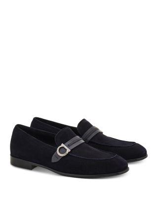 Men's Gancini Moccasin Loafers by FERRAGAMO