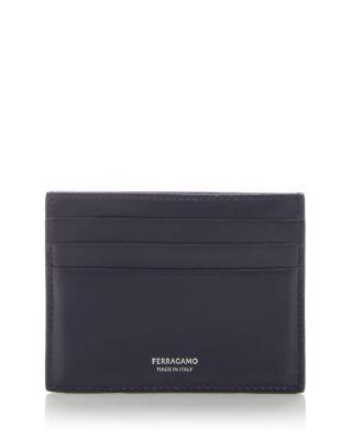 Men's Leather Card Case by FERRAGAMO