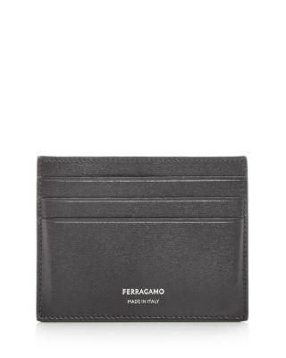 Men's Leather Card Case by FERRAGAMO