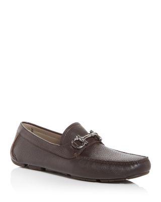 Men's Parigi New Arizona Leather Drivers by FERRAGAMO