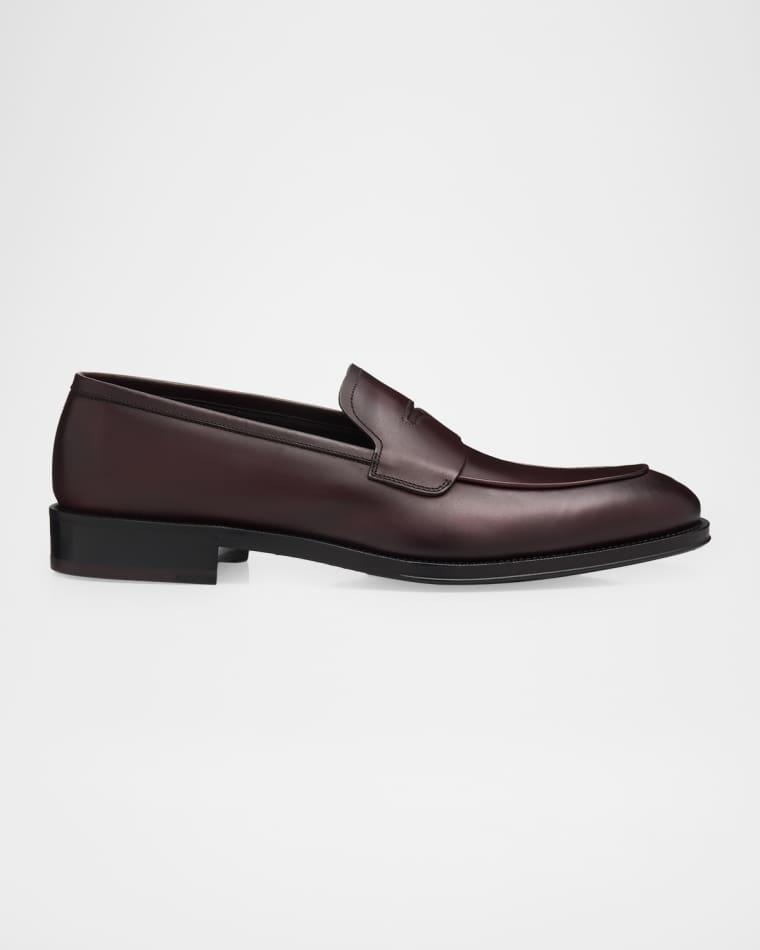 Men's Touring Originali Leather Penny Loafers by FERRAGAMO