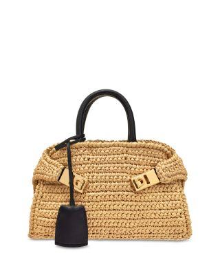Mini Woven Hug Bag by FERRAGAMO