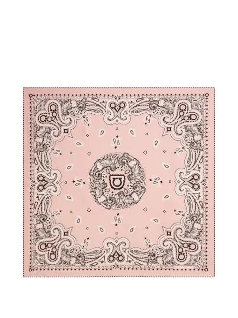 Paisley print silk scarf by FERRAGAMO