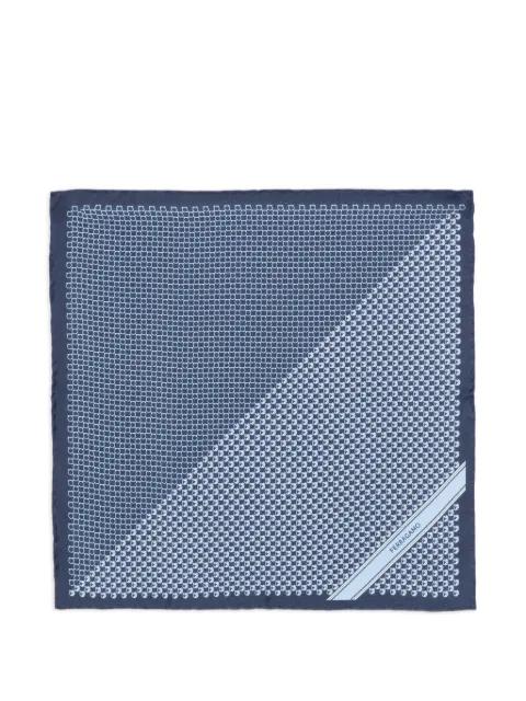 Pegasus pattern silk scarf by FERRAGAMO