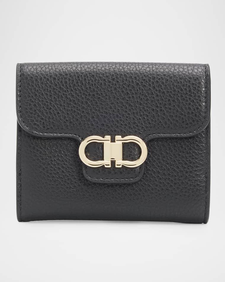 Portafoglio Leather Gancini Wallet by FERRAGAMO