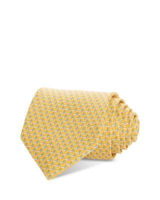 Silk Classic Dog Tie by FERRAGAMO