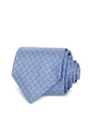 Silk Classic Gancini Tie by FERRAGAMO