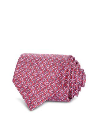 Silk Classic Gancini Tie by FERRAGAMO