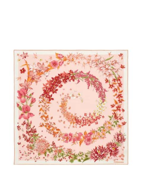 Spring silk scarf by FERRAGAMO
