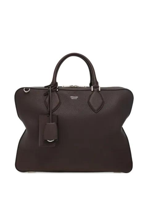 Star-shaped leather tote bag by FERRAGAMO
