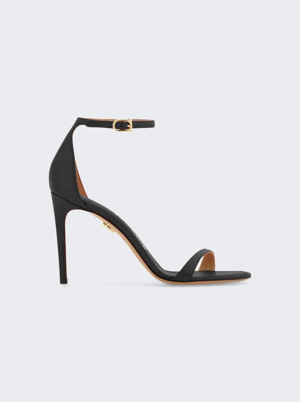 Strappy Stiletto Sandal Black  | The Webster by FERRAGAMO