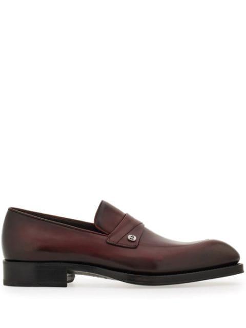 Tramezza leather loafers by FERRAGAMO