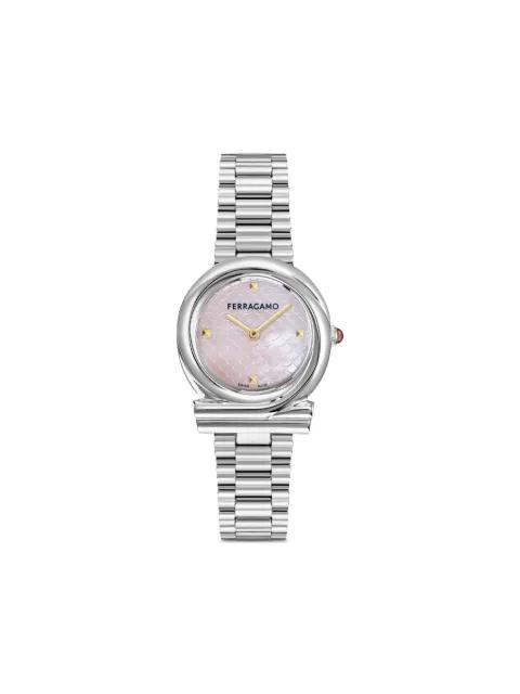 Twisted Gancini 32mm watch by FERRAGAMO