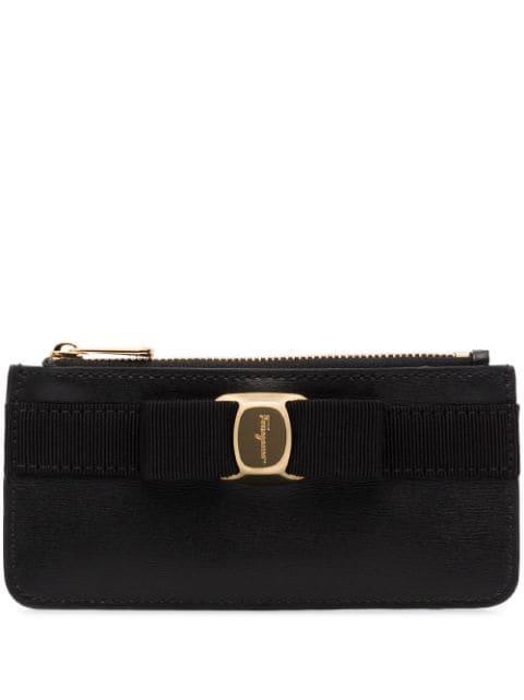 Vara bow long leather wallet by FERRAGAMO