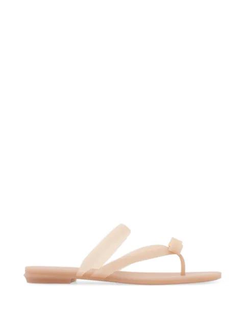 Vara bow rubber sandals by FERRAGAMO