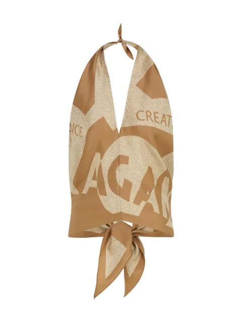 Venna-print silk scarf by FERRAGAMO