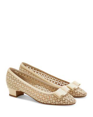 Women's Vara 2.0 Lace Flats by FERRAGAMO