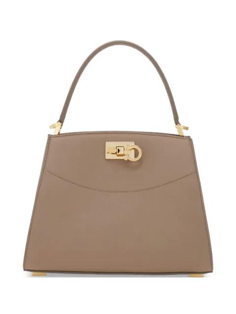 XS Studio Box leather tote bag by FERRAGAMO