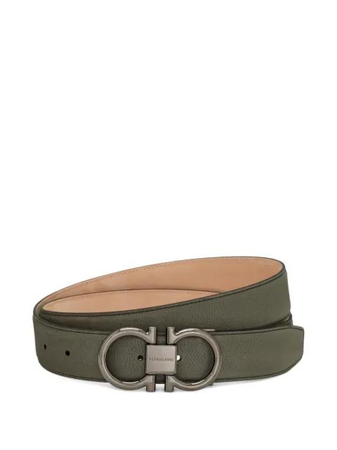 adjustable Gancini belt by FERRAGAMO
