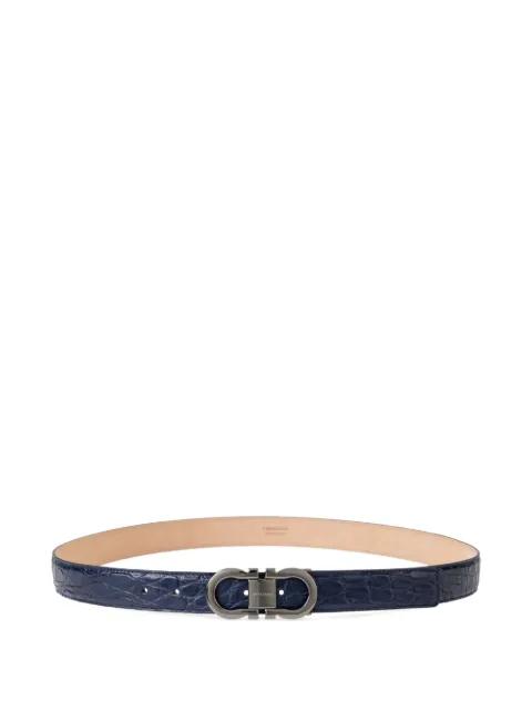 adjustable Gancini belt by FERRAGAMO