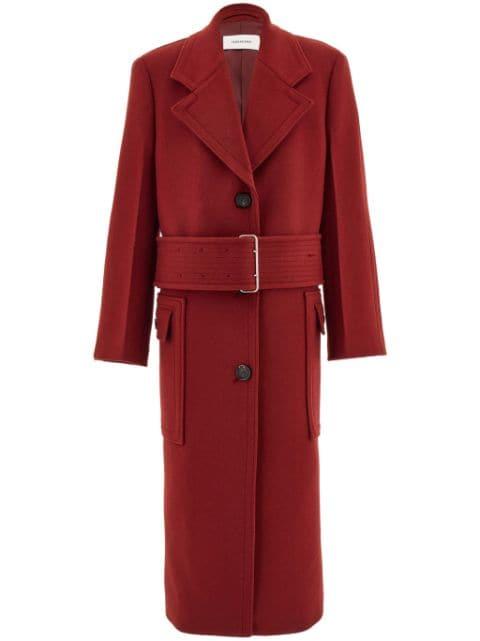 belted coat by FERRAGAMO