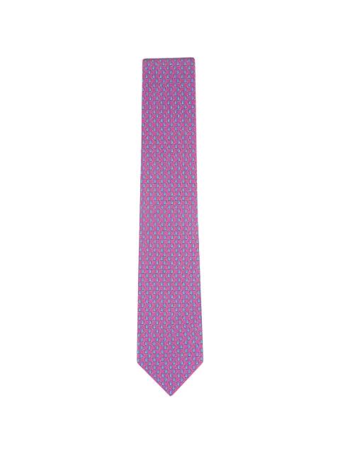 bird-print tie by FERRAGAMO