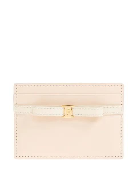 bow-detail cardholder by FERRAGAMO