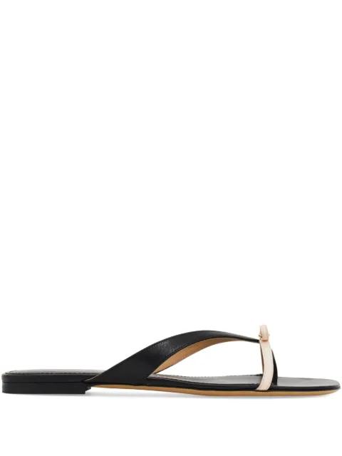 bow-detail flip flops by FERRAGAMO