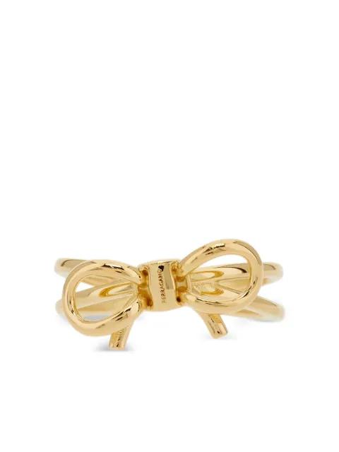 bow double-band ring by FERRAGAMO
