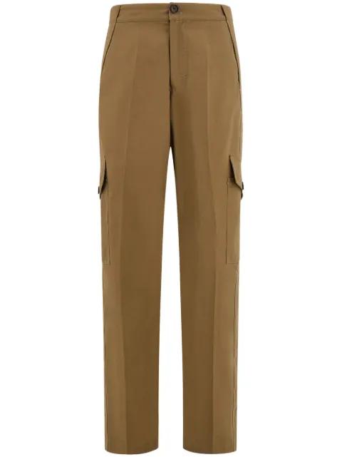 canvas cargo pants by FERRAGAMO