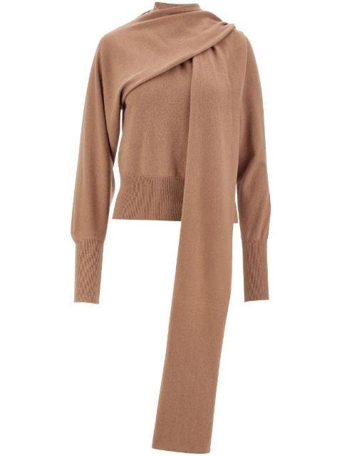 cashmere scarf jumper by FERRAGAMO